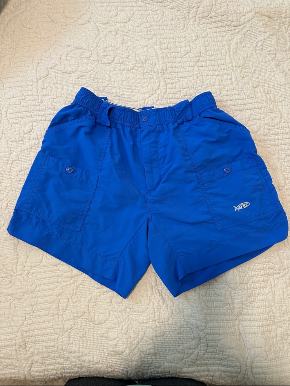 AFTCO Original Royal Blue Men's Shorts size 34